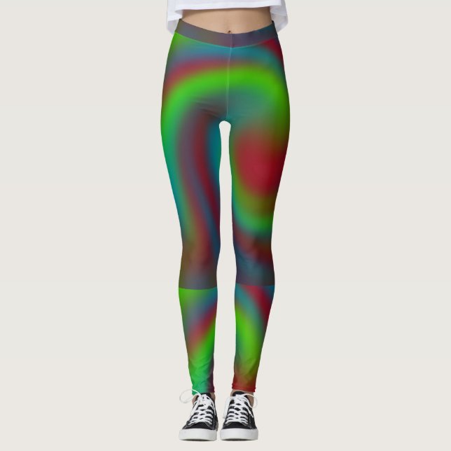 Colorful Women's Leggings (Front)