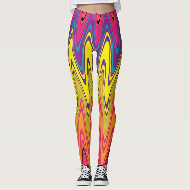 Colorful Women's Leggings (Front)
