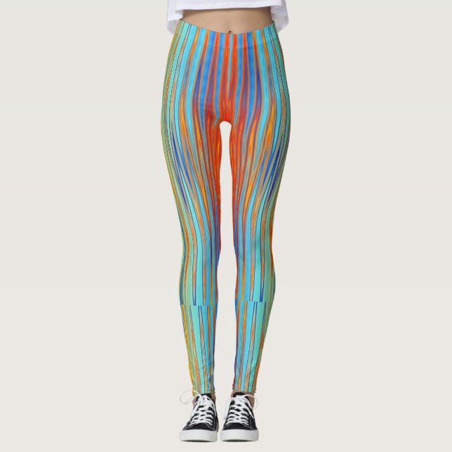 Colorful Women's Leggings (Front)