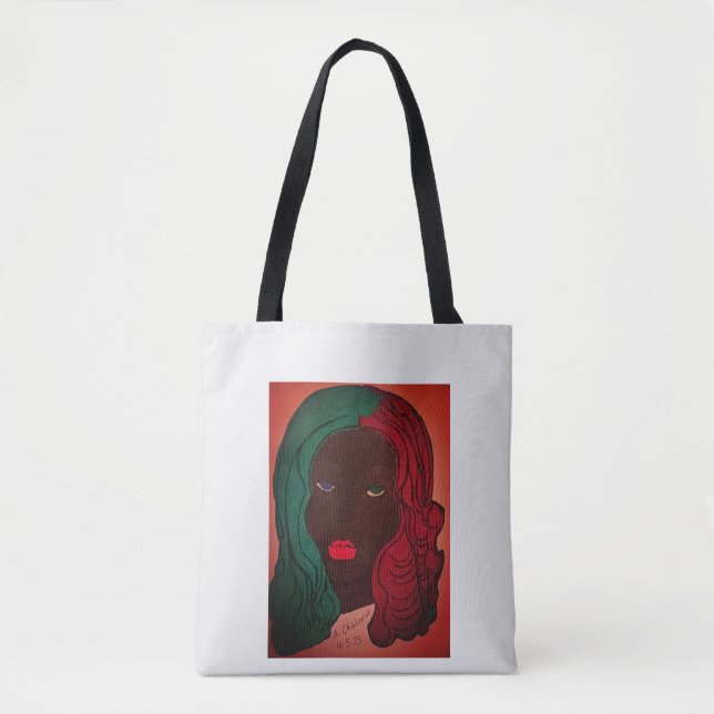 Colorful Women's Tote Bag (Front)