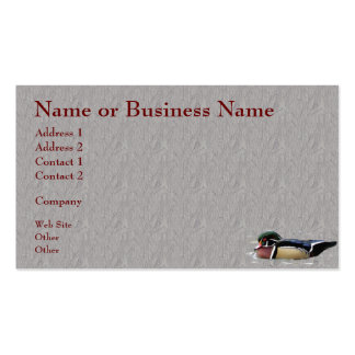 Duck Business Cards Templates Zazzle