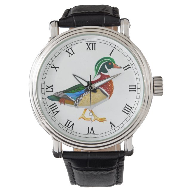 Colorful Wood Duck Watch (Front)