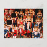 Colorful Wooden Nutcrackers Postcard at Zazzle