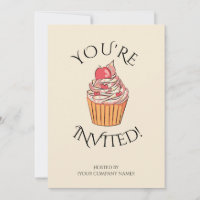 Colorful Work Milestone Celebration Invitation