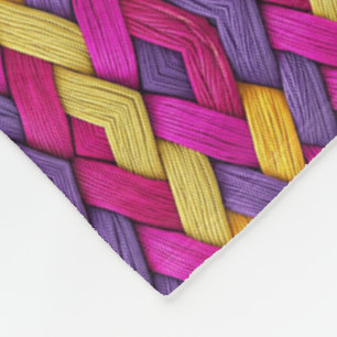 Colorful Woven Pattern Blanket