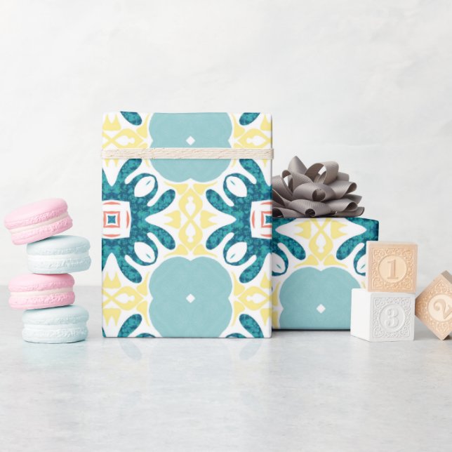Colorful Wrapping Paper (Baby Shower)
