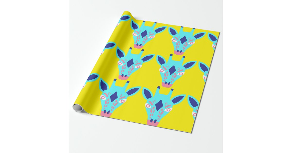 Pine dark green geometric mid century pattern wrapping paper, Zazzle in  2023