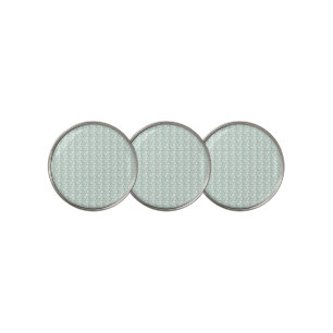 Colorful wrapping paper with a repeating pattern o golf ball marker