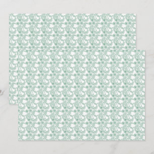 Colorful wrapping paper with a repeating pattern o invitation