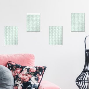 Colorful wrapping paper with a repeating pattern o wall art sets
