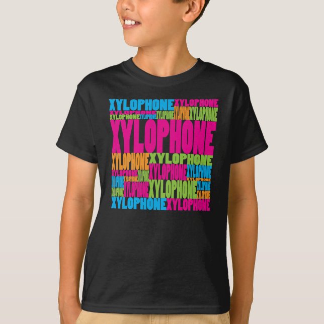 Colorful Xylophone T-Shirt (Front)