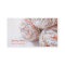 Colorful yarn photo customizable business cards