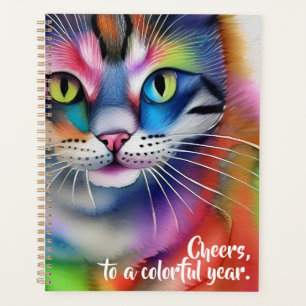 Colorful year Cat Planner