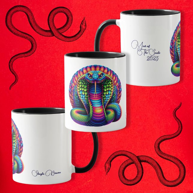 Colorful Year of The Snake Mug (Creator Uploaded)