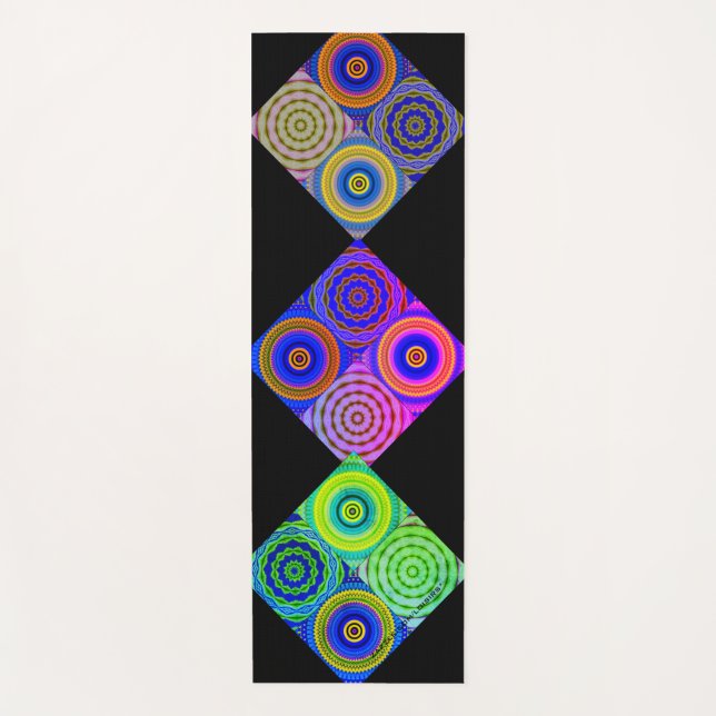 Colorful Yoga Mat (Front)
