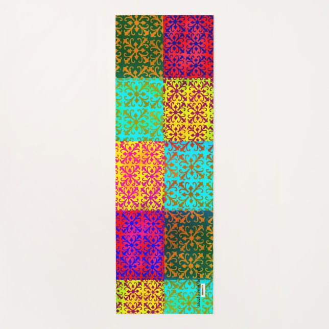 Colorful Yoga Mat (Front)