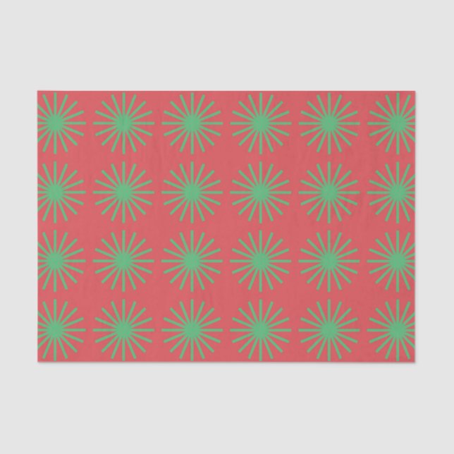 Colorful Zebra Pattern Tissue Paper (Front)