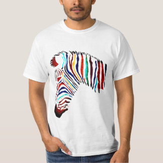Colorful Zebra Shirt