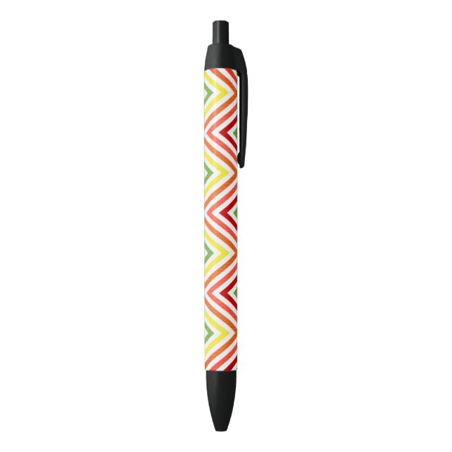 Colorful Zigzag Chevron Pattern Pen (Bottom (Vertical))