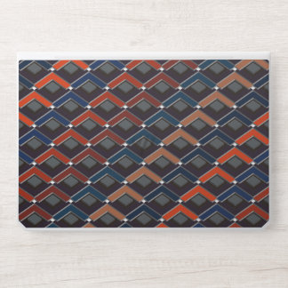Colorful zigzag Karo-steps Case HP Laptop Skin