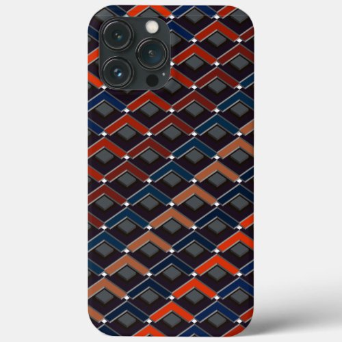 Colorful zigzag Karo_steps Case_Mate iPhone Case