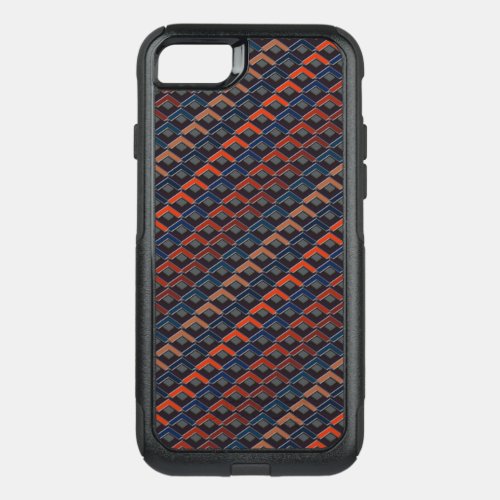 Colorful zigzag Karo_steps OtterBox Commuter iPhone SE87 Case