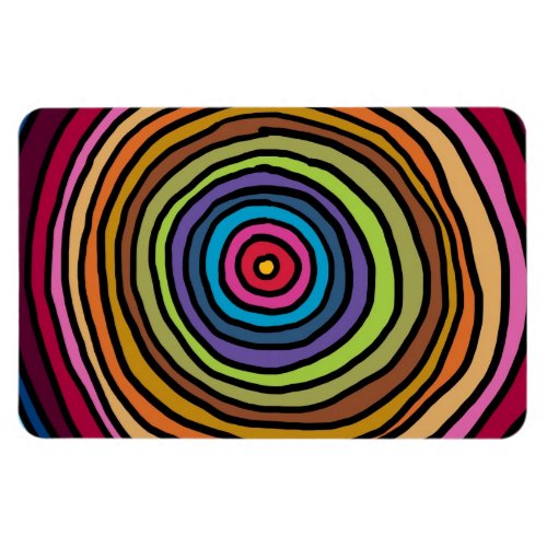 ColorfulCirclesjpg Magnet