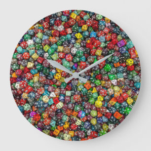 Colorfull Dice Clock