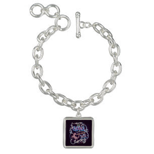 COLORFULL MODERN FLOWER GIFT DAUGHTER SISTER MOM BRACELET