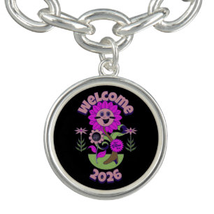COLORFULL MODERN FLOWER GIFT DAUGHTER SISTER MOM BRACELET