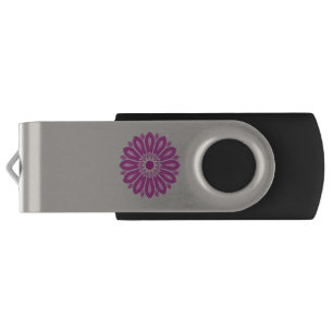COLORFULL MODERN FLOWER GIFT DAUGHTER SISTER MOM FLASH DRIVE