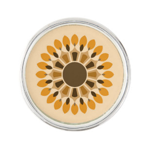 COLORFULL MODERN FLOWER GIFT DAUGHTER SISTER MOM LAPEL PIN