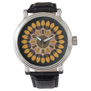 COLORFULL MODERN FLOWER GIFT DAUGHTER SISTER MOM WATCH