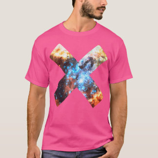Colorfully Colliding Galaxy Clusters T-Shirt