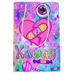 Colorfully Cute I Love Kawaii - Medium Gift Bag