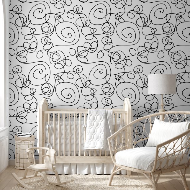Colorfully Stripes and Lines 1 Spirals Wallpaper (Kids)