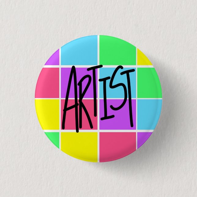 ColorFUN Artist Round Button (Front)