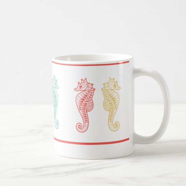 Colorfun Seahorse Mug (Right)