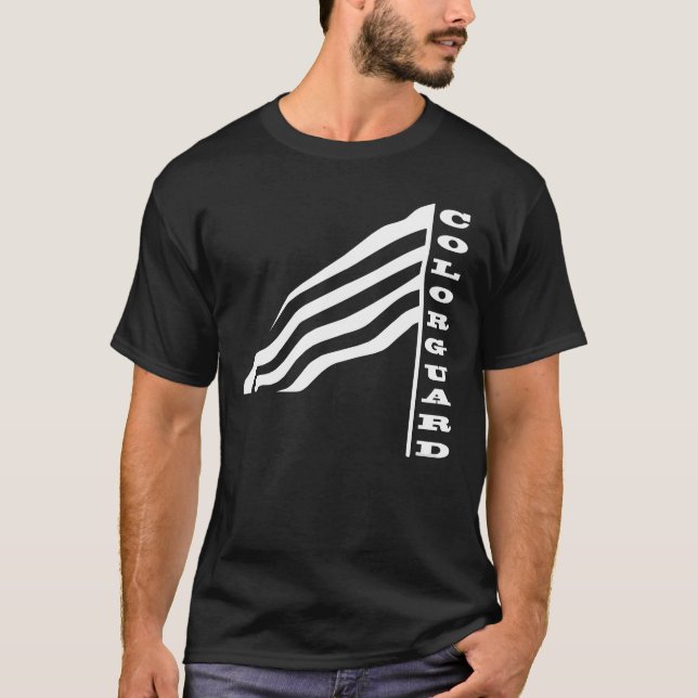 Colorguard Flag  T-Shirt (Front)