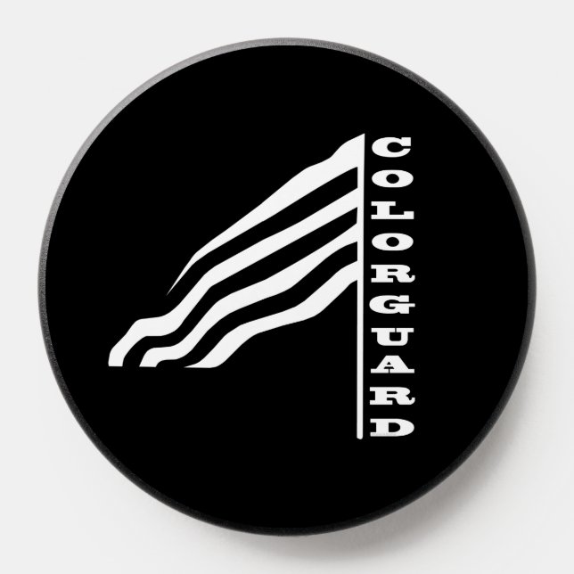 Colorguard Flag  T-Shirt PopSocket (Popsocket)