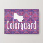 Colorguard Flag Text Button