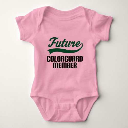 Colorguard Member Future Baby Bodysuit
