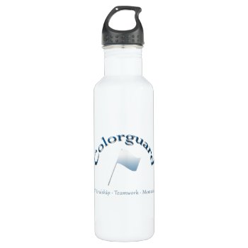 Colorguard Stainless Steel Water Bottle by ColorguardCollection at Zazzle