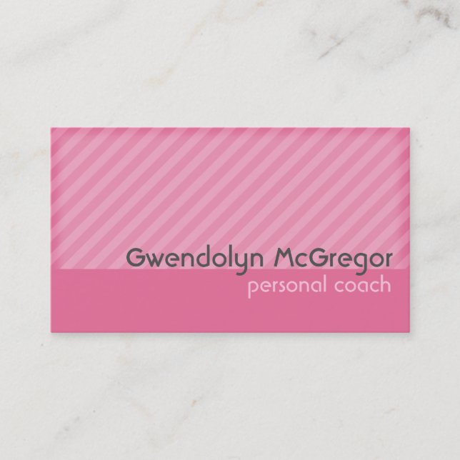 Colori Pastello Business Card (Front)