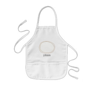 Coloring Apron - Pizza Dough