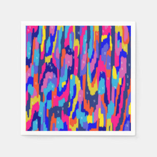 Coloring Book Abstract Napkins