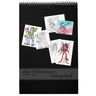Coloring Book Calendar