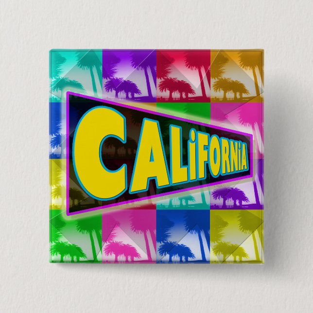 "Coloring California 2" Button (Front)