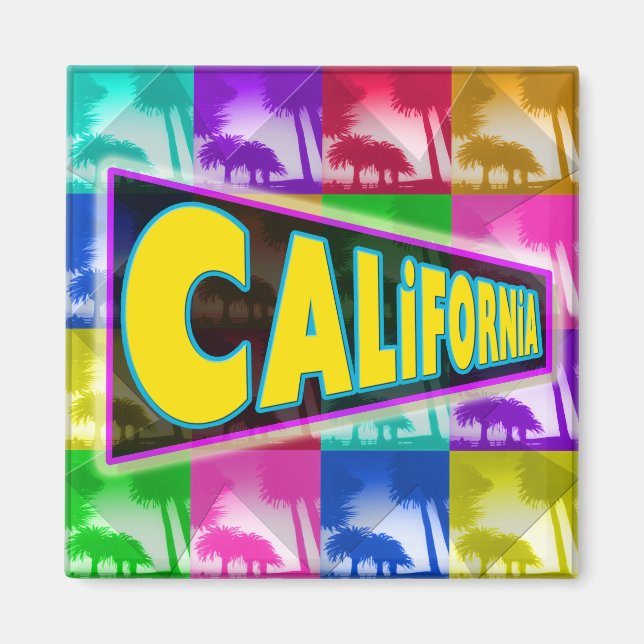 "Coloring California 2" Magnet (Front)