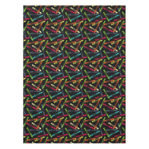 Coloring Crayons School Days Teacher Gifts Tablecloth